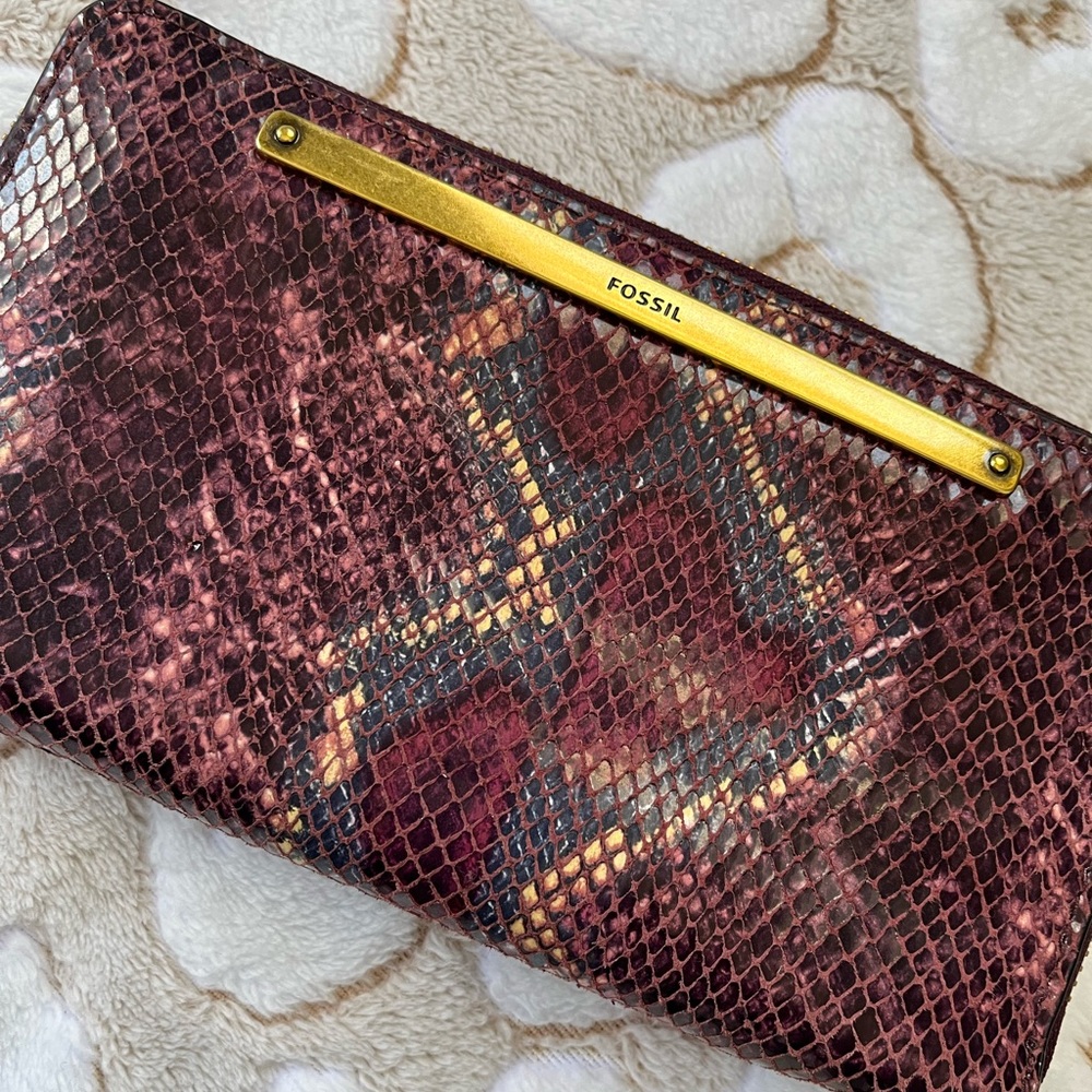 New With Tags Fossil Wallet